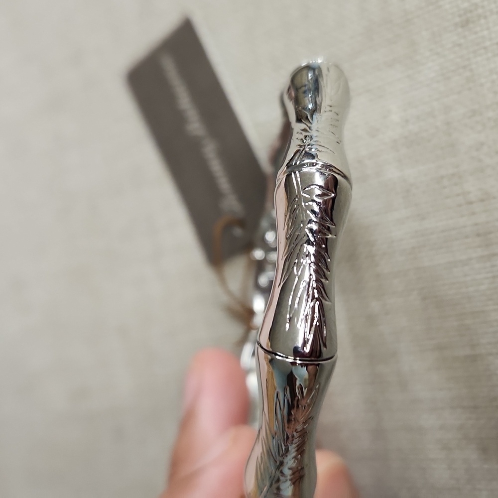 Tommy Bahama Bamboo Leaf Silver Bracelet Nwt - Picture 3 of 7